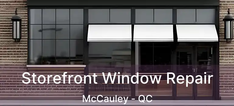  Storefront Window Repair McCauley - QC