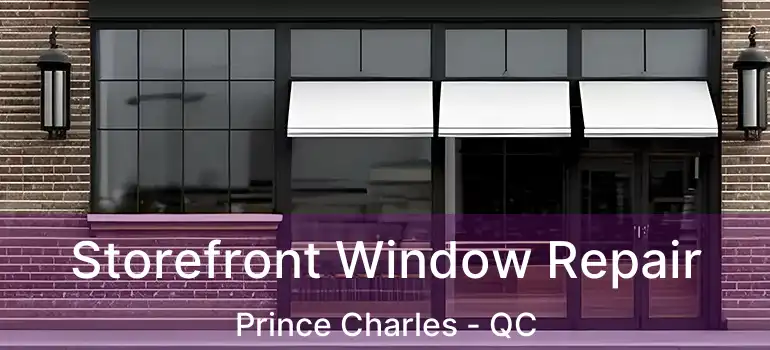  Storefront Window Repair Prince Charles - QC