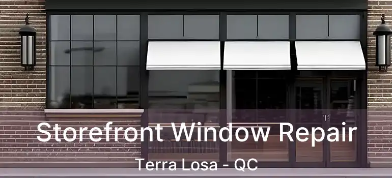  Storefront Window Repair Terra Losa - QC