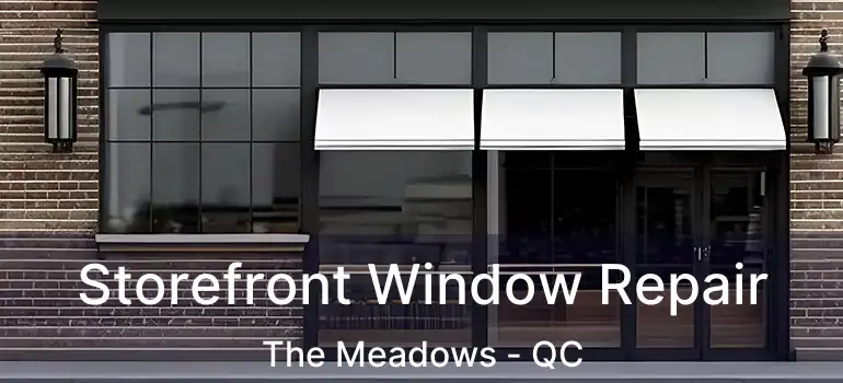  Storefront Window Repair The Meadows - QC
