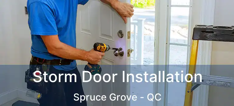  Storm Door Installation Spruce Grove - QC