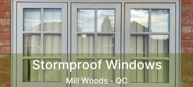  Stormproof Windows Mill Woods - QC