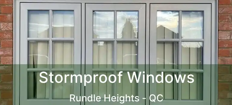  Stormproof Windows Rundle Heights - QC
