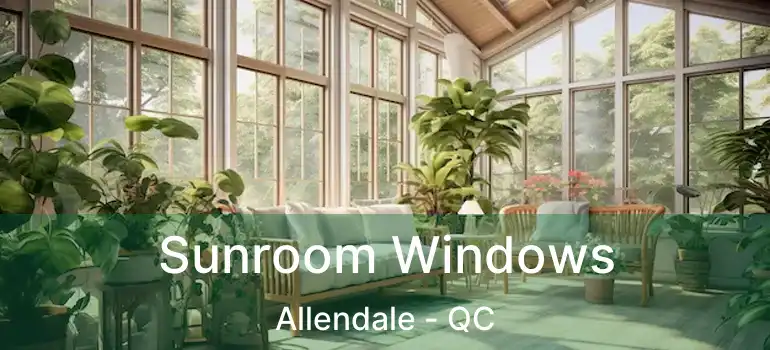  Sunroom Windows Allendale - QC