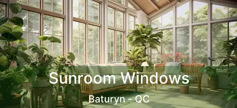  Sunroom Windows Baturyn - QC