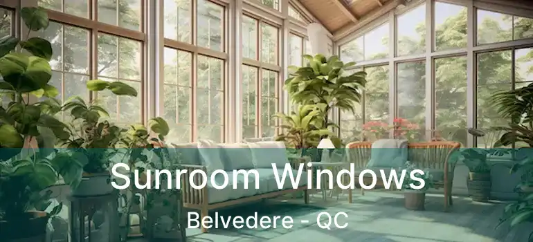  Sunroom Windows Belvedere - QC