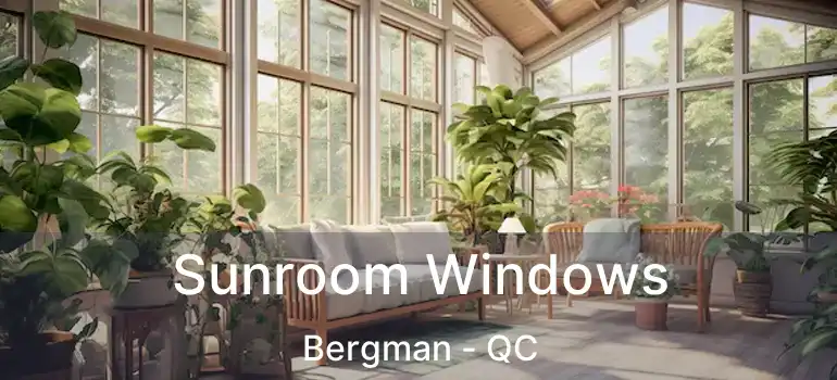  Sunroom Windows Bergman - QC