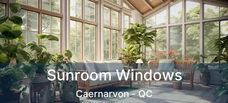  Sunroom Windows Caernarvon - QC