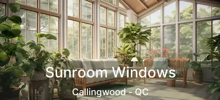  Sunroom Windows Callingwood - QC