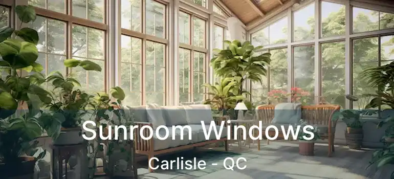  Sunroom Windows Carlisle - QC