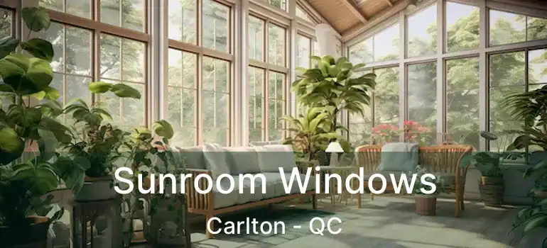  Sunroom Windows Carlton - QC