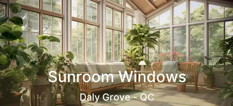  Sunroom Windows Daly Grove - QC