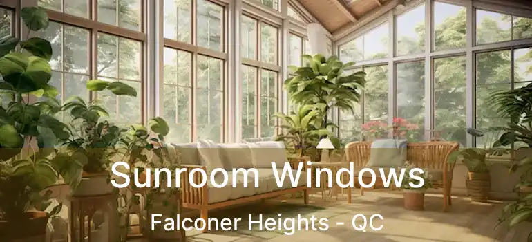  Sunroom Windows Falconer Heights - QC