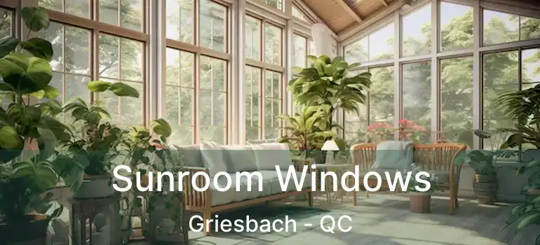  Sunroom Windows Griesbach - QC