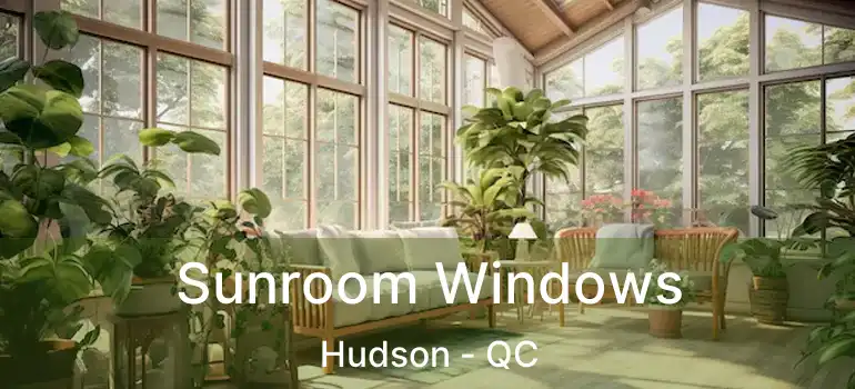  Sunroom Windows Hudson - QC
