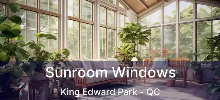 Sunroom Windows King Edward Park - QC