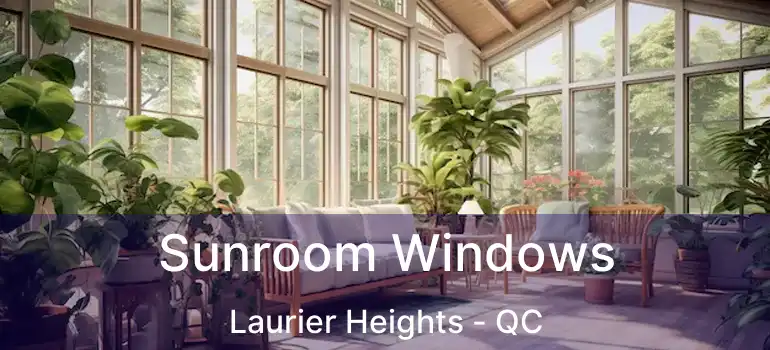  Sunroom Windows Laurier Heights - QC