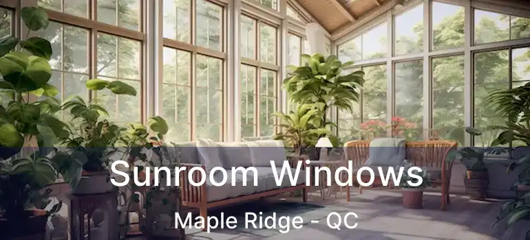  Sunroom Windows Maple Ridge - QC