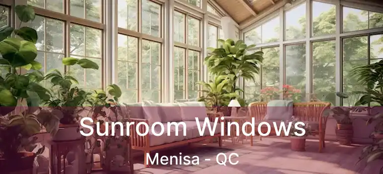  Sunroom Windows Menisa - QC