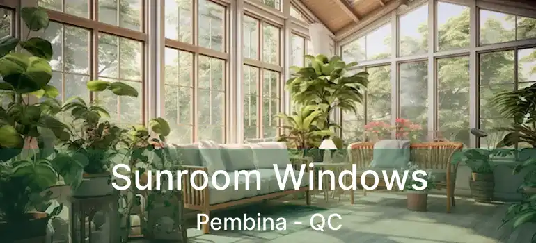  Sunroom Windows Pembina - QC
