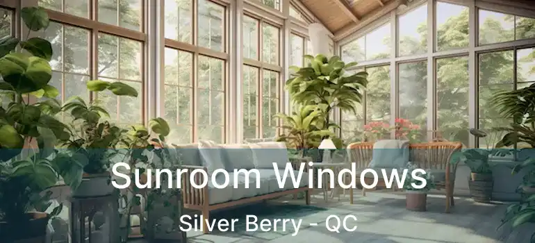  Sunroom Windows Silver Berry - QC