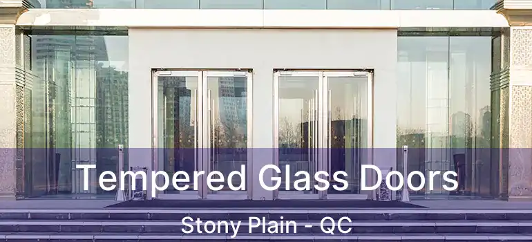  Tempered Glass Doors Stony Plain - QC