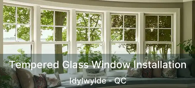  Tempered Glass Window Installation Idylwylde - QC