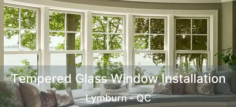  Tempered Glass Window Installation Lymburn - QC