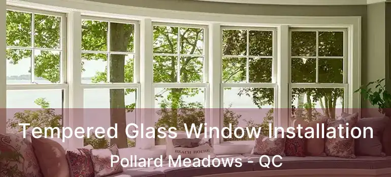  Tempered Glass Window Installation Pollard Meadows - QC