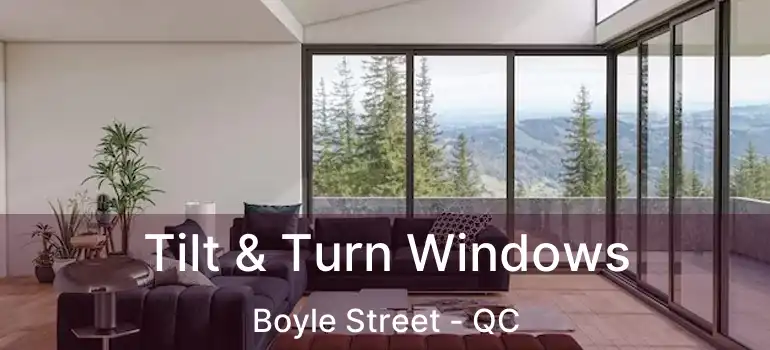  Tilt & Turn Windows Boyle Street - QC