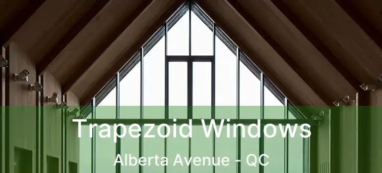  Trapezoid Windows Alberta Avenue - QC