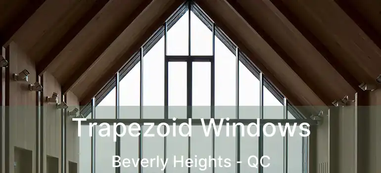  Trapezoid Windows Beverly Heights - QC