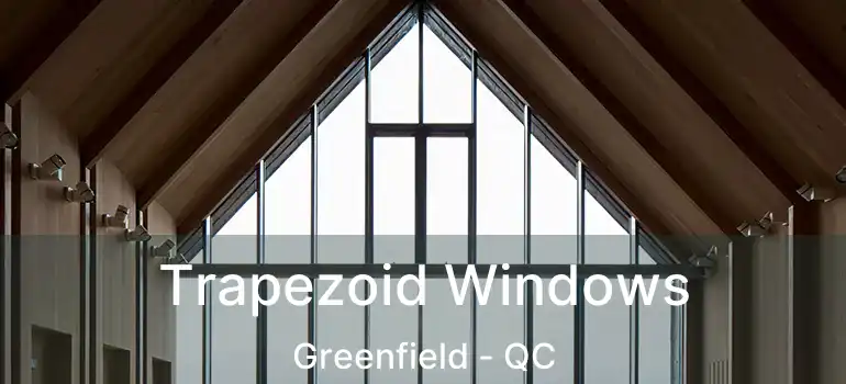  Trapezoid Windows Greenfield - QC