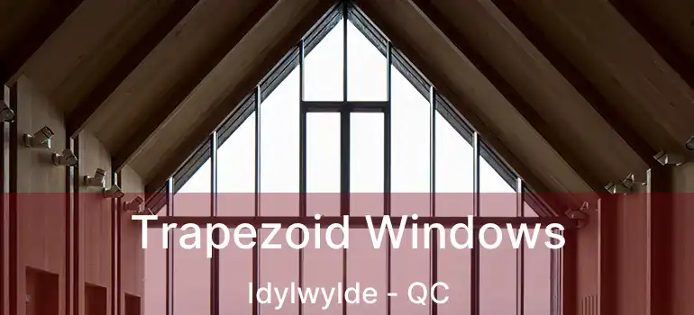  Trapezoid Windows Idylwylde - QC
