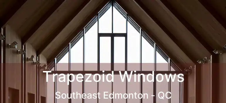  Trapezoid Windows Southeast Edmonton - QC