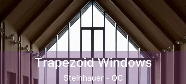  Trapezoid Windows Steinhauer - QC