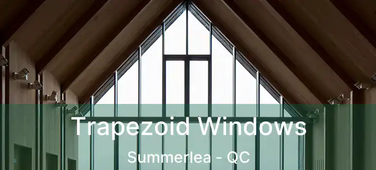  Trapezoid Windows Summerlea - QC