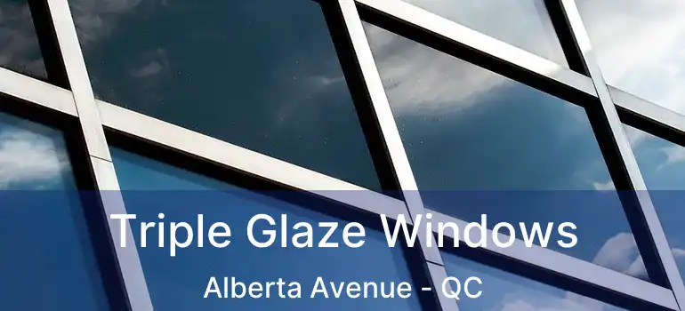  Triple Glaze Windows Alberta Avenue - QC
