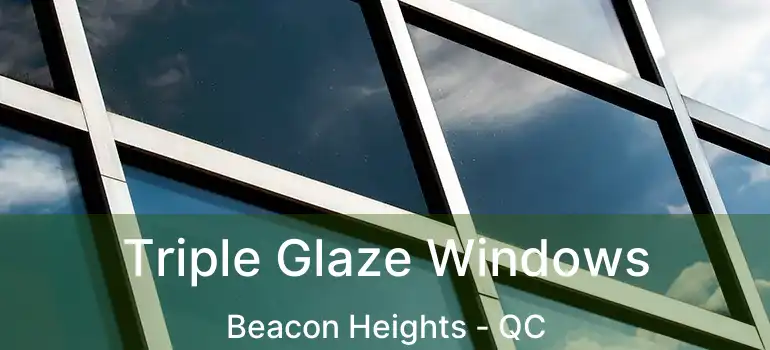  Triple Glaze Windows Beacon Heights - QC