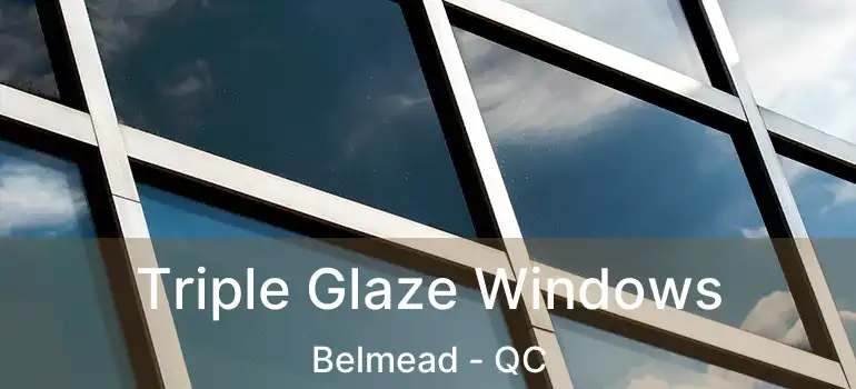  Triple Glaze Windows Belmead - QC