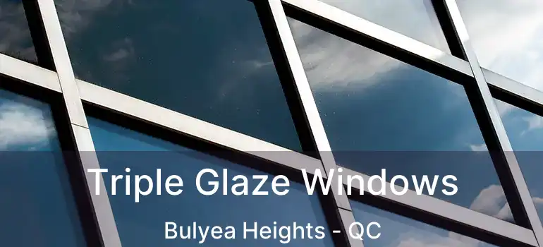  Triple Glaze Windows Bulyea Heights - QC