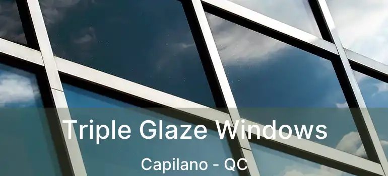  Triple Glaze Windows Capilano - QC