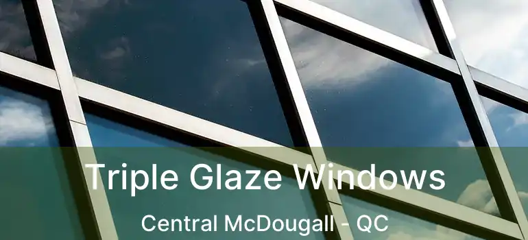  Triple Glaze Windows Central McDougall - QC