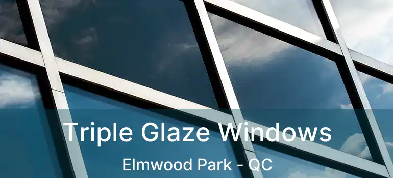  Triple Glaze Windows Elmwood Park - QC