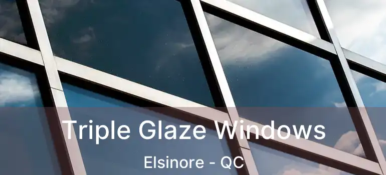  Triple Glaze Windows Elsinore - QC