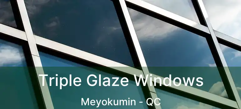  Triple Glaze Windows Meyokumin - QC