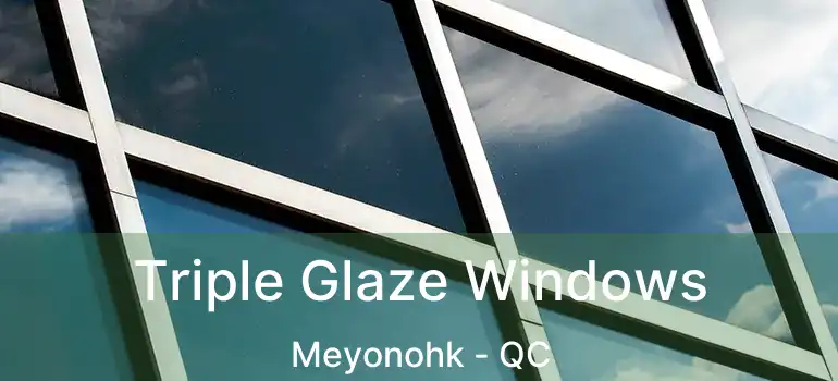  Triple Glaze Windows Meyonohk - QC
