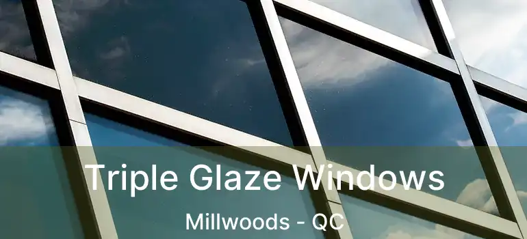  Triple Glaze Windows Millwoods - QC