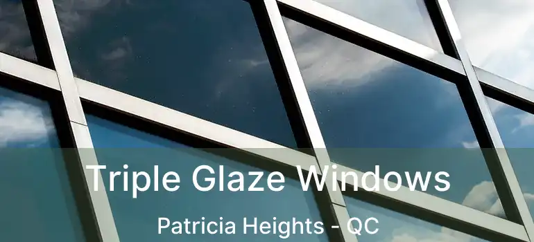  Triple Glaze Windows Patricia Heights - QC