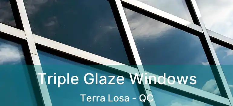  Triple Glaze Windows Terra Losa - QC